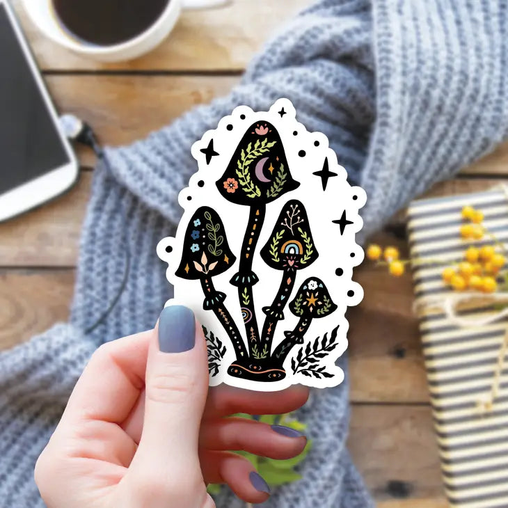 Magical Mushrooms Sticker