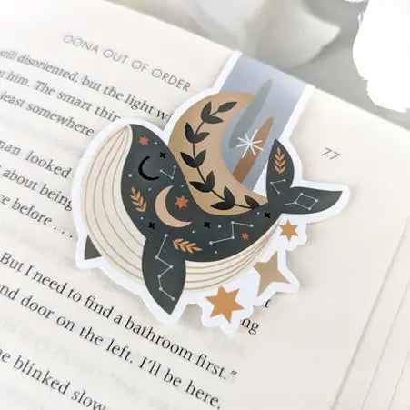 Celestial Whale Magnetic Bookmark