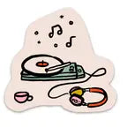 Record Player Sticker