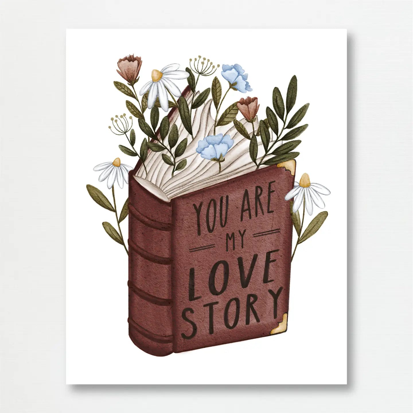 5x7 Art Print - Love Story