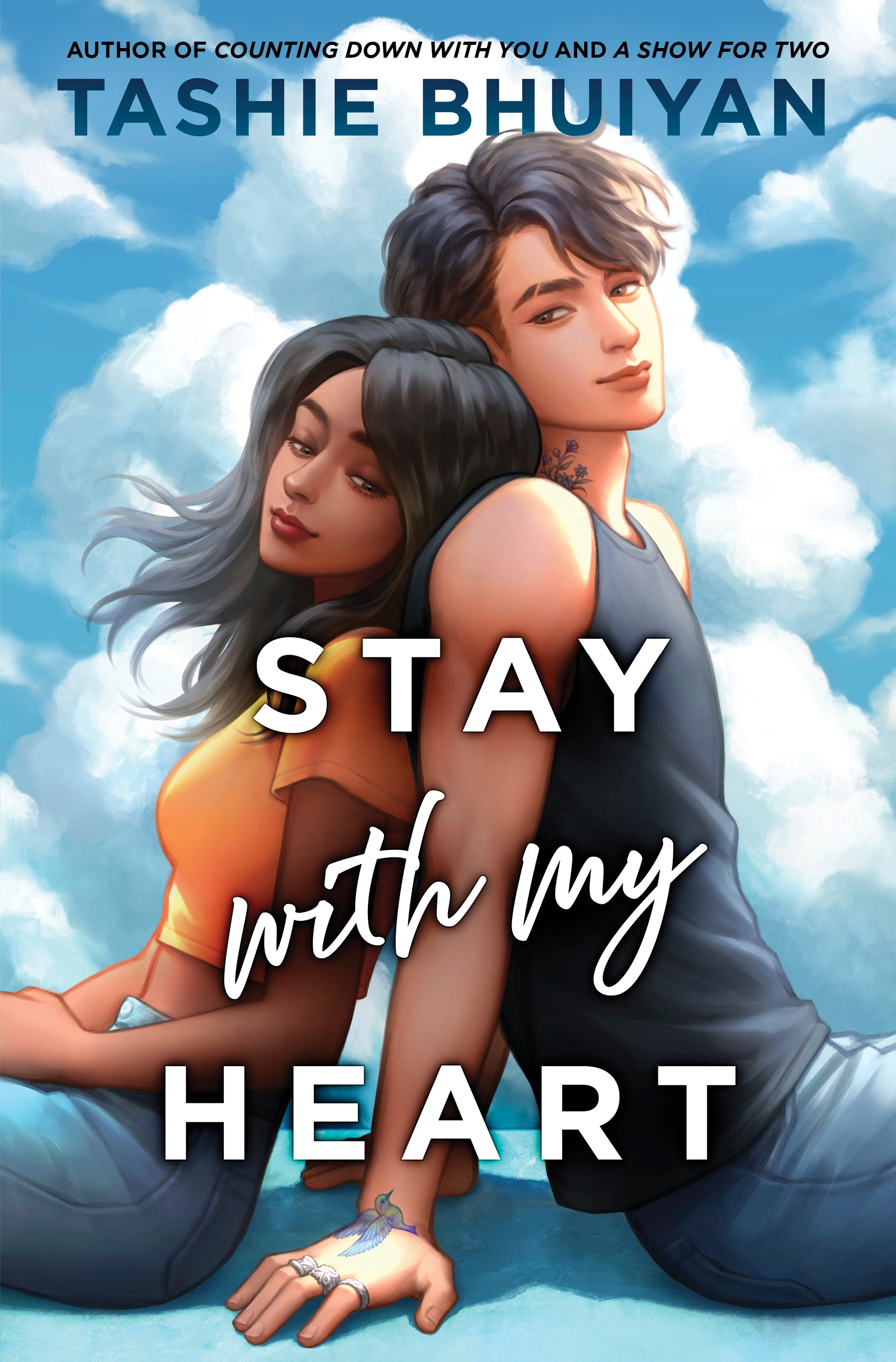 Stay with My Heart - by Tashie Bhuiyan (Hardcover)