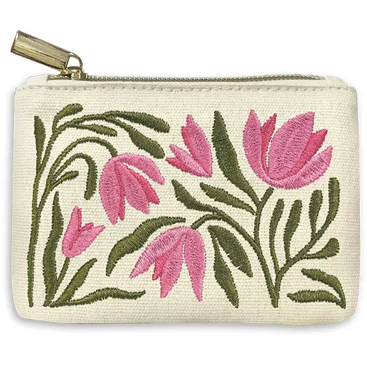 Coin Pouch Flower Market Tulip