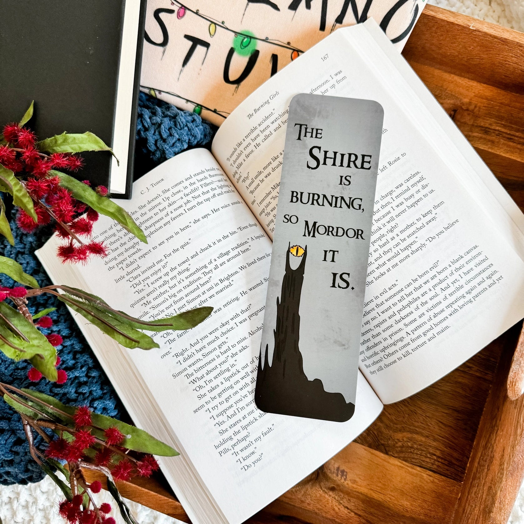 Stranger Rings Bookmark