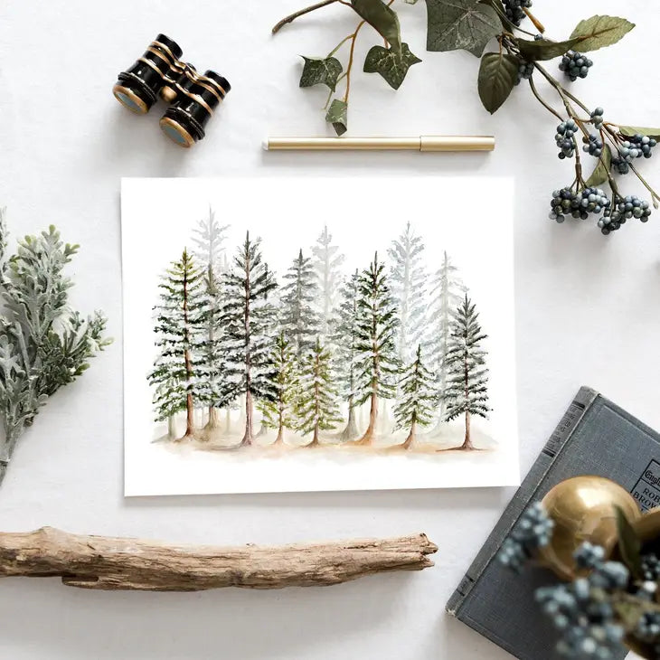 Winter Trees Print