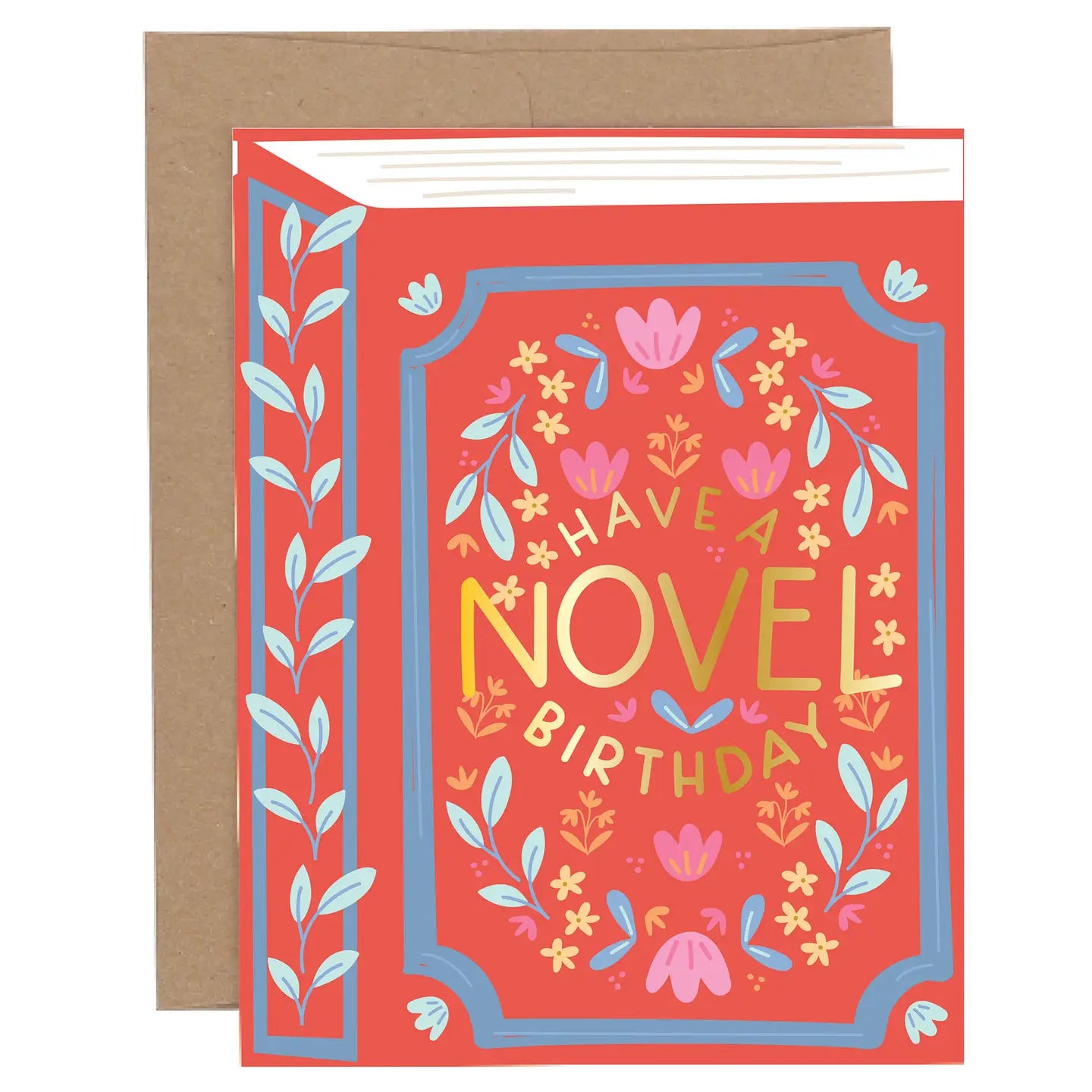 Have A Novel Birthday Greeting Card