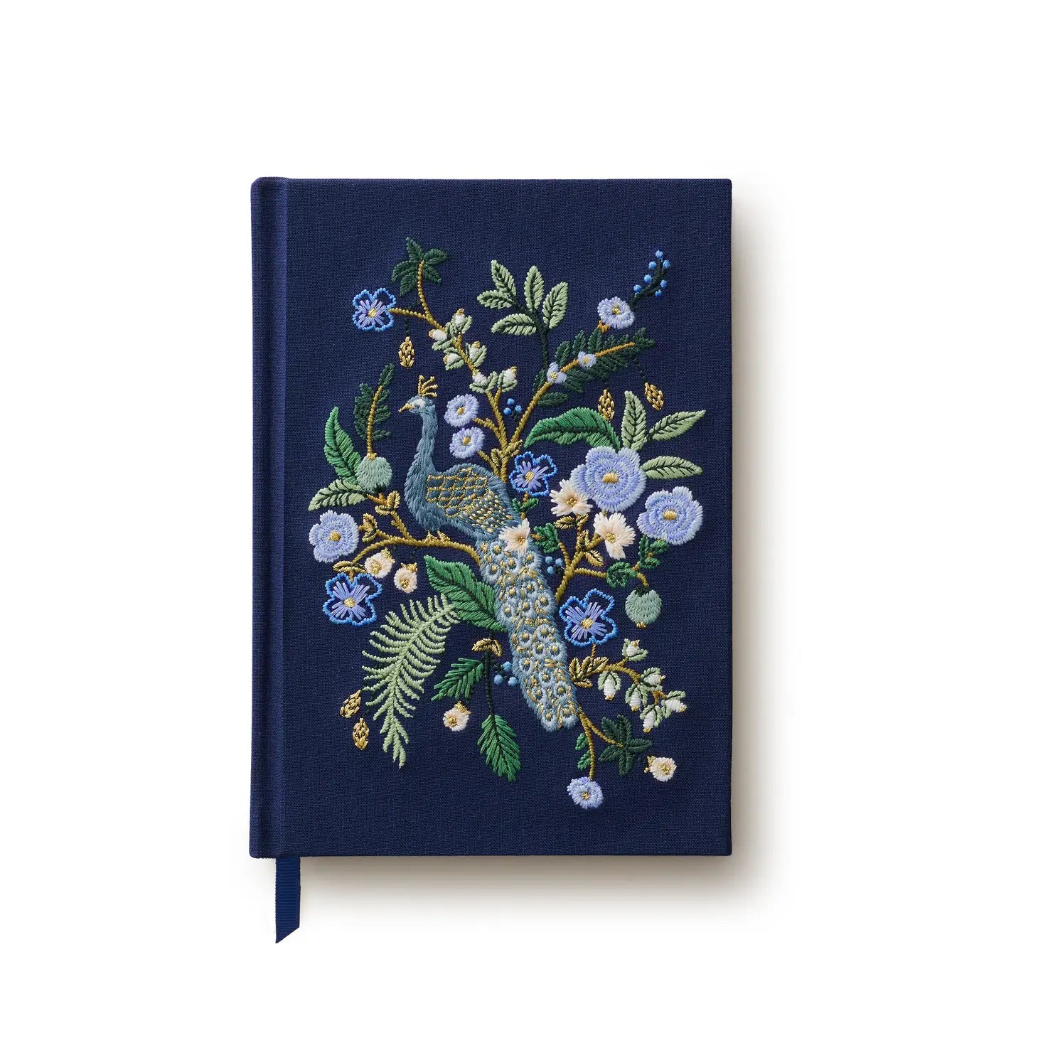 Peacock Embroidered Journal