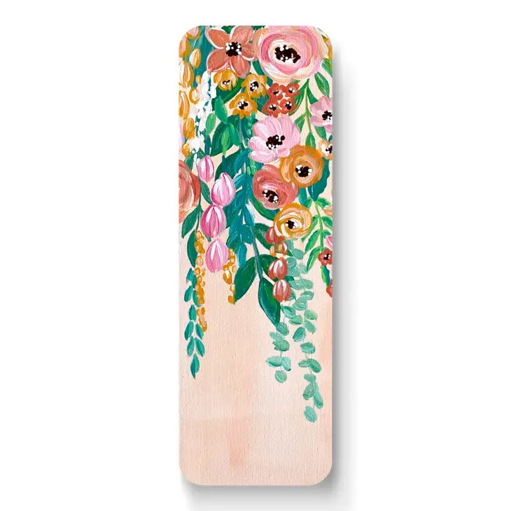 Hanging Florals Bookmark