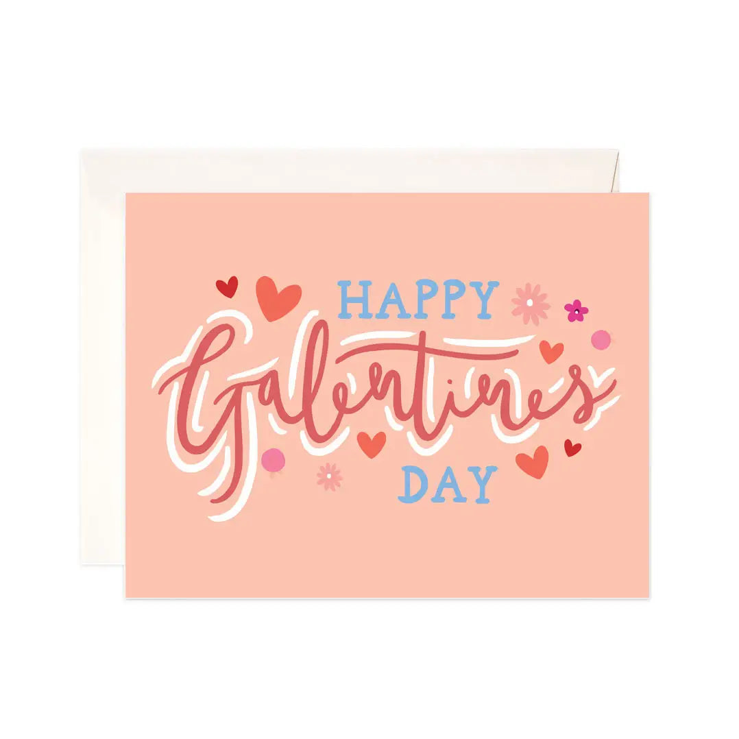 Happy Galentine's Day Greeting Card