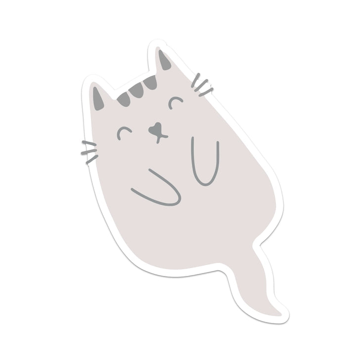 Ghost Cat Sticker