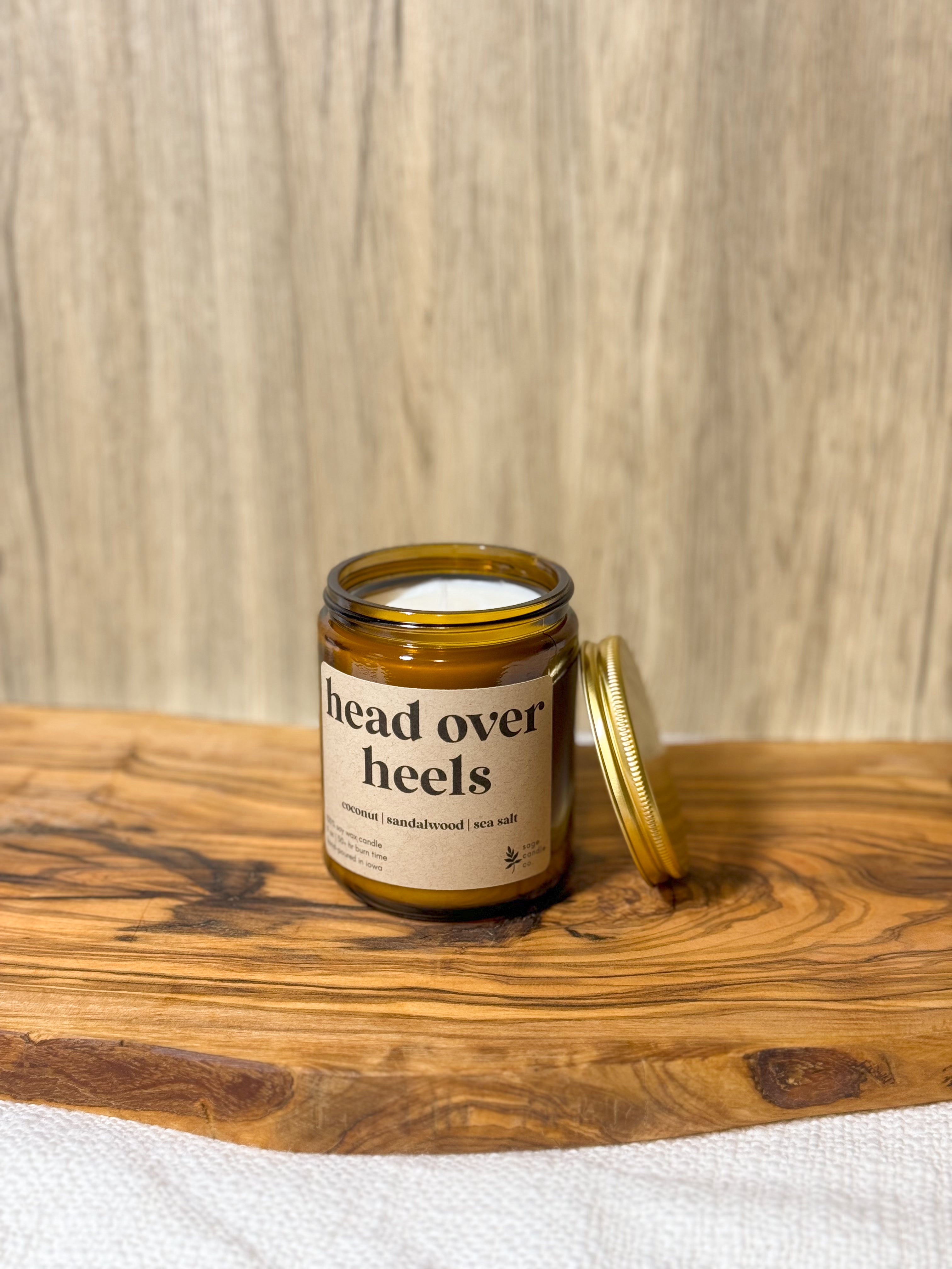 Head Over Heels- 9 oz Candle