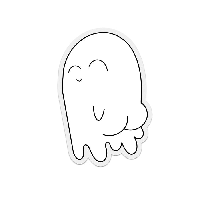 Ghost Booty Sticker