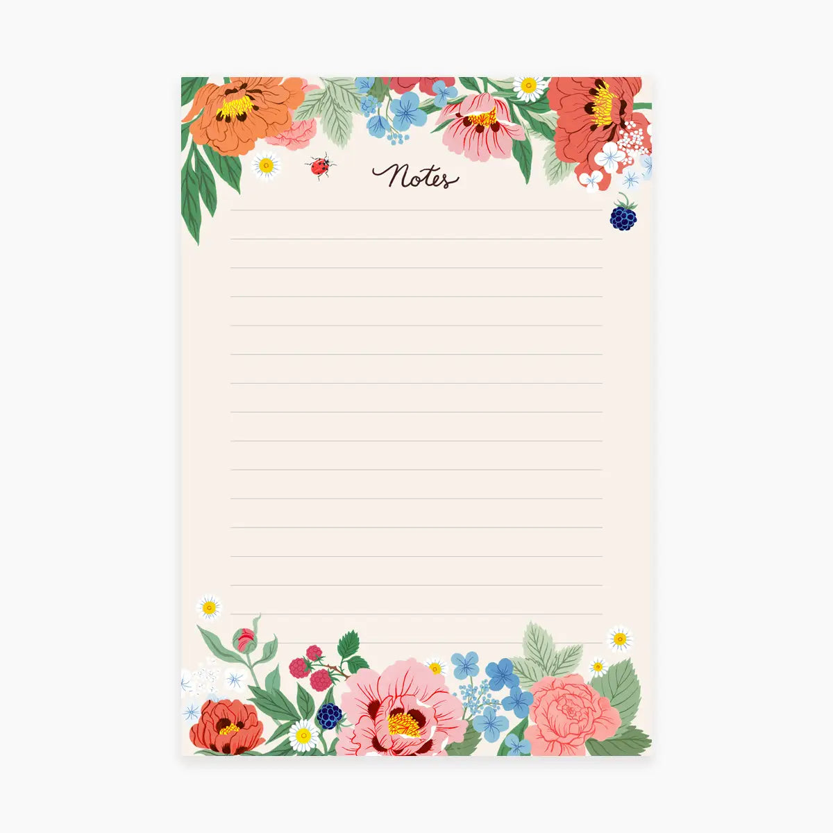 Floral |  Notepad