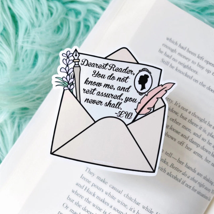 Dearest Reader Sticker