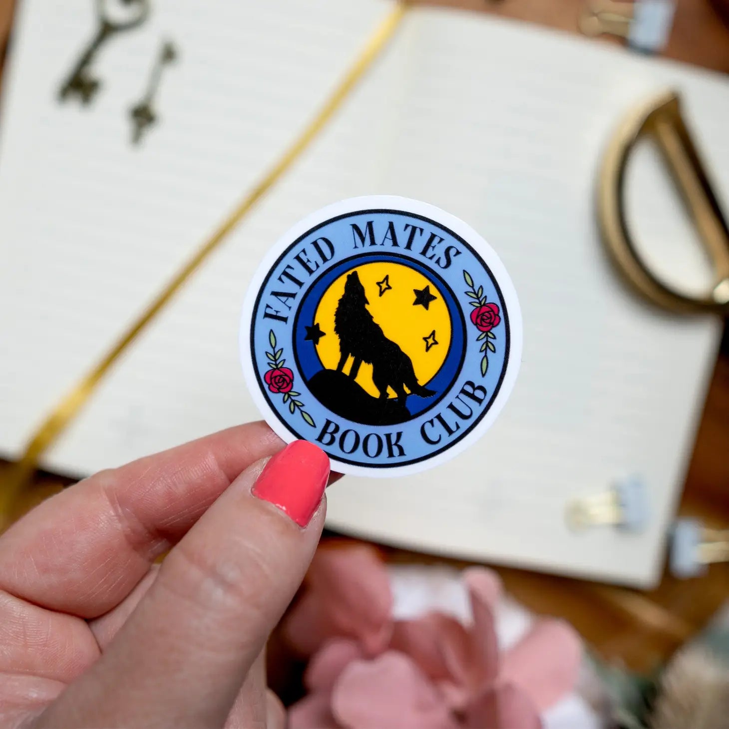 Fated Mates Book Club Sticker