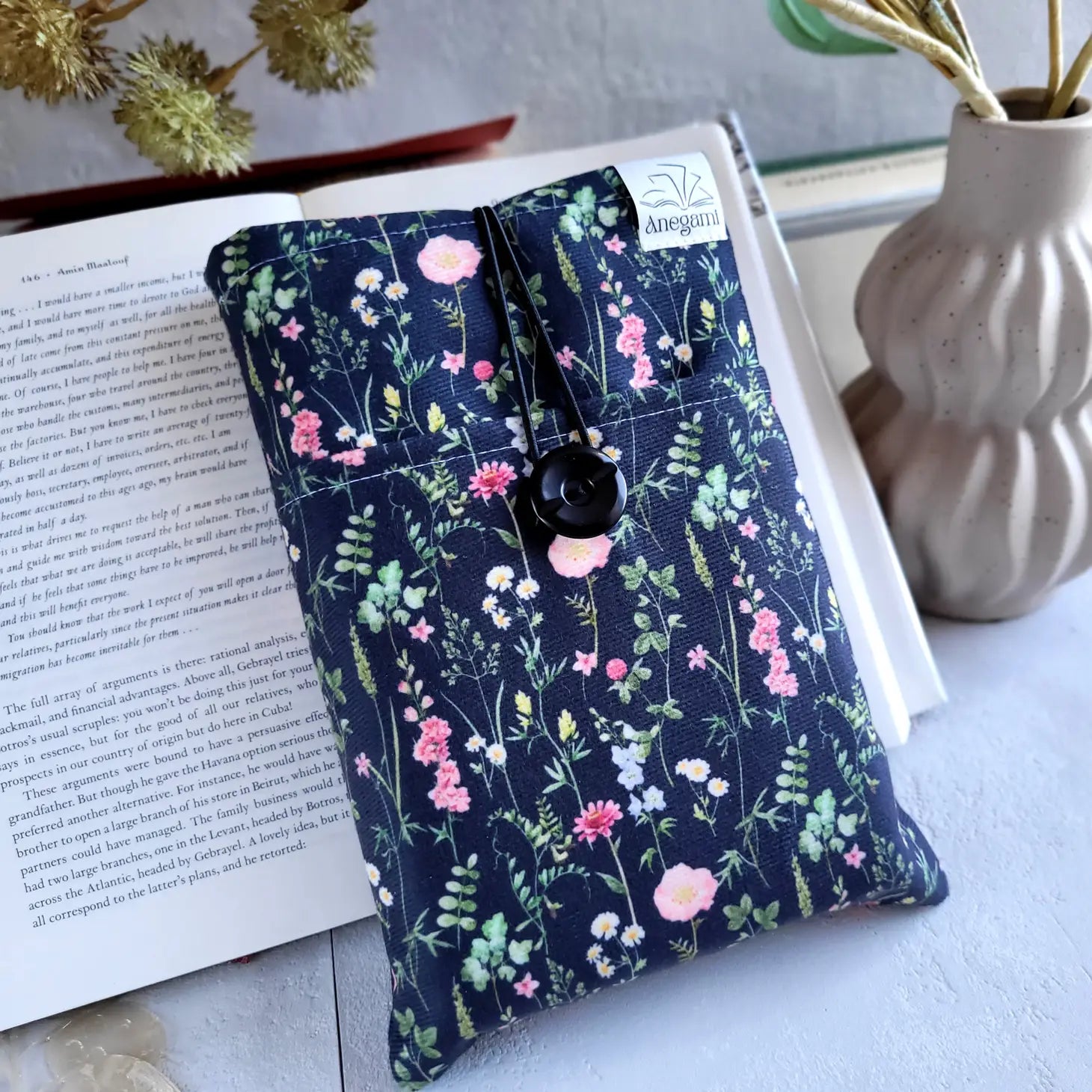 Wild Flower Paperback Book Sleeve