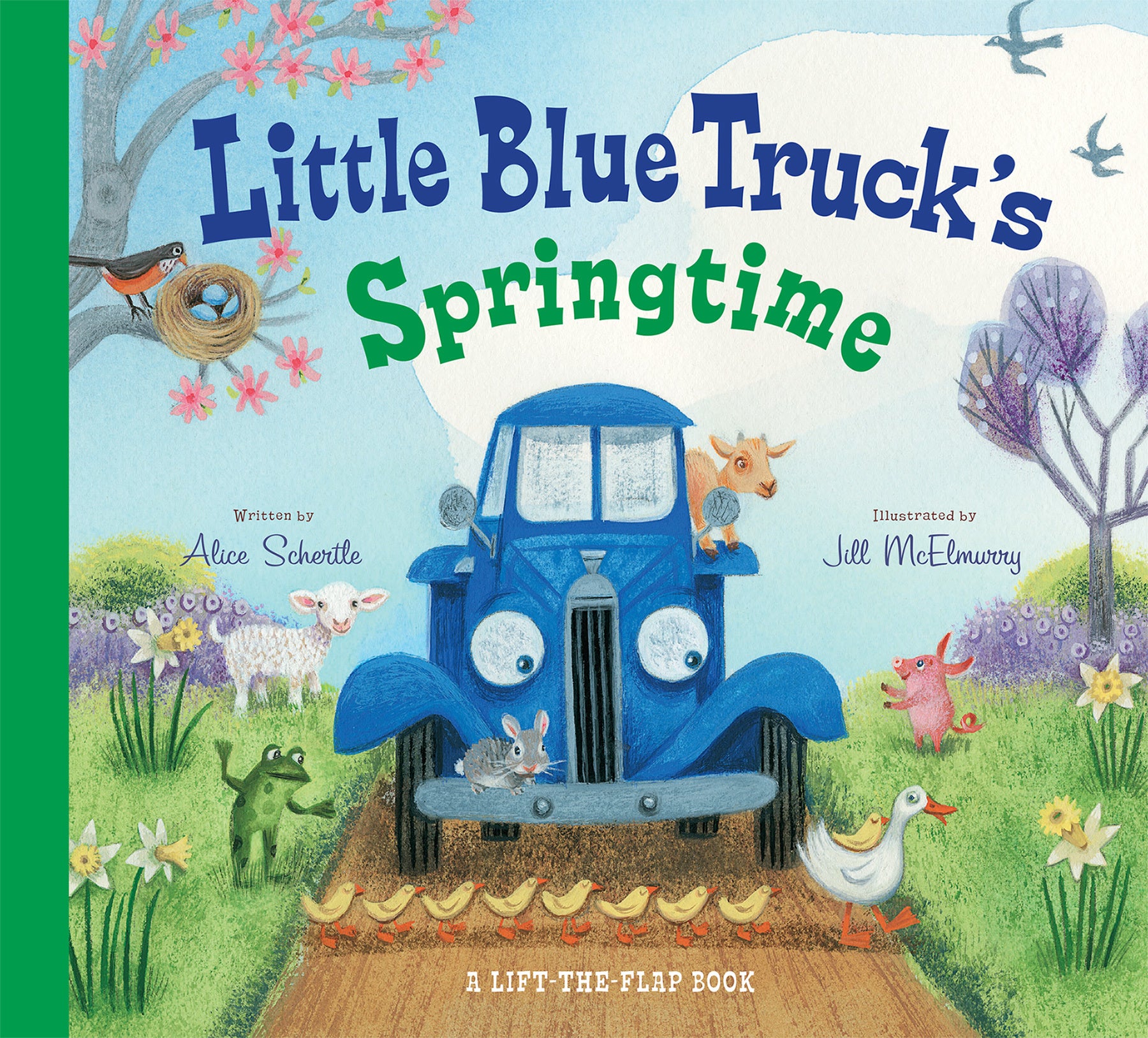 Little Blue Truck's Springtime: An Easter and Springtime Book for Kids - by Alice Schertle (board book)