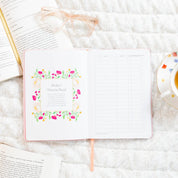 Cultivated Reading Journal - Blush Blooms