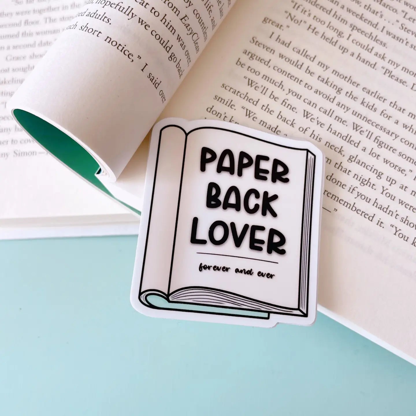 Paperback Lover Sticker