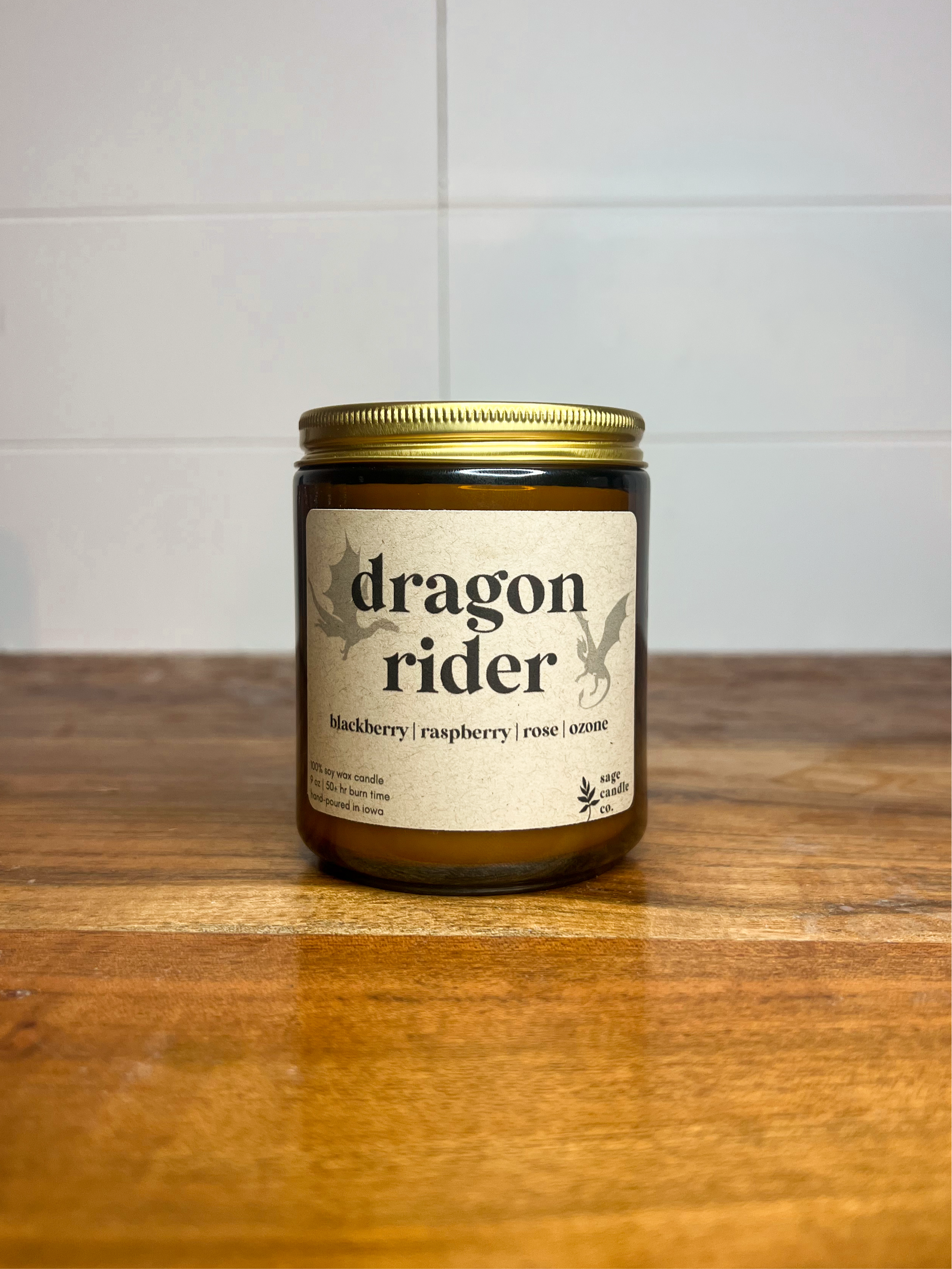 Dragon Rider - 9 oz Candle