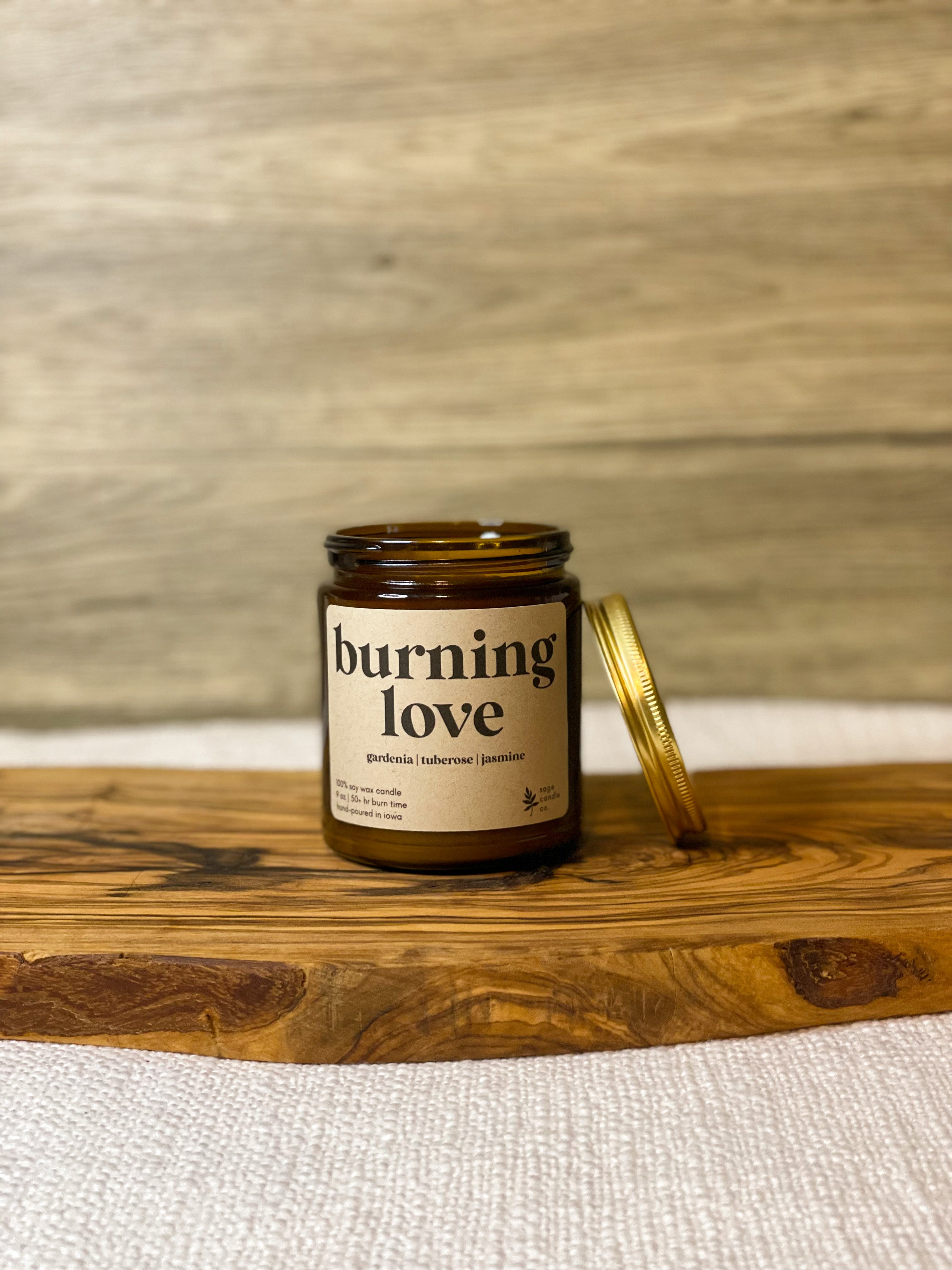 Burning Love - 9 oz Candle