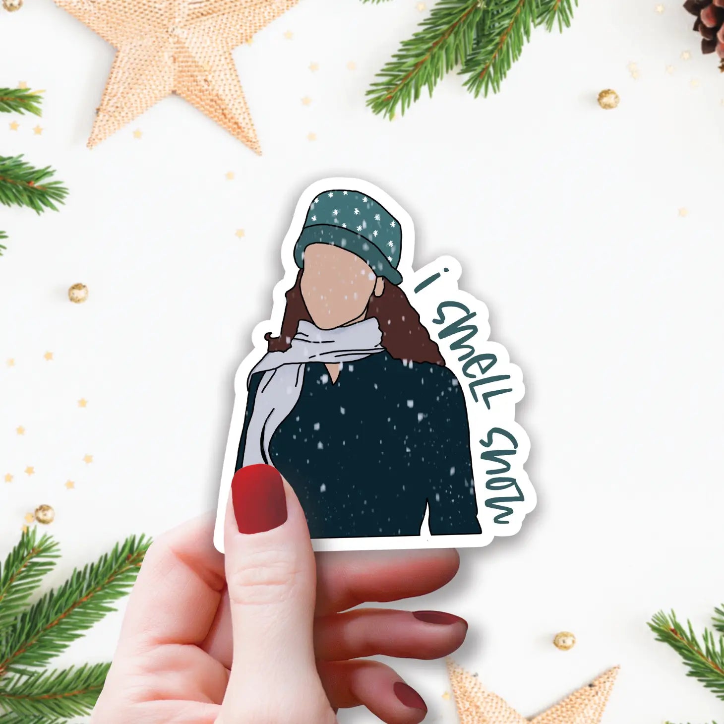 Lorelai Gilmore I Smell Snow Sticker