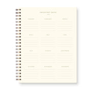 2025 Signature Dated Weekly Planner