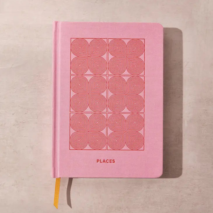 Lavender Pink Travel Journal