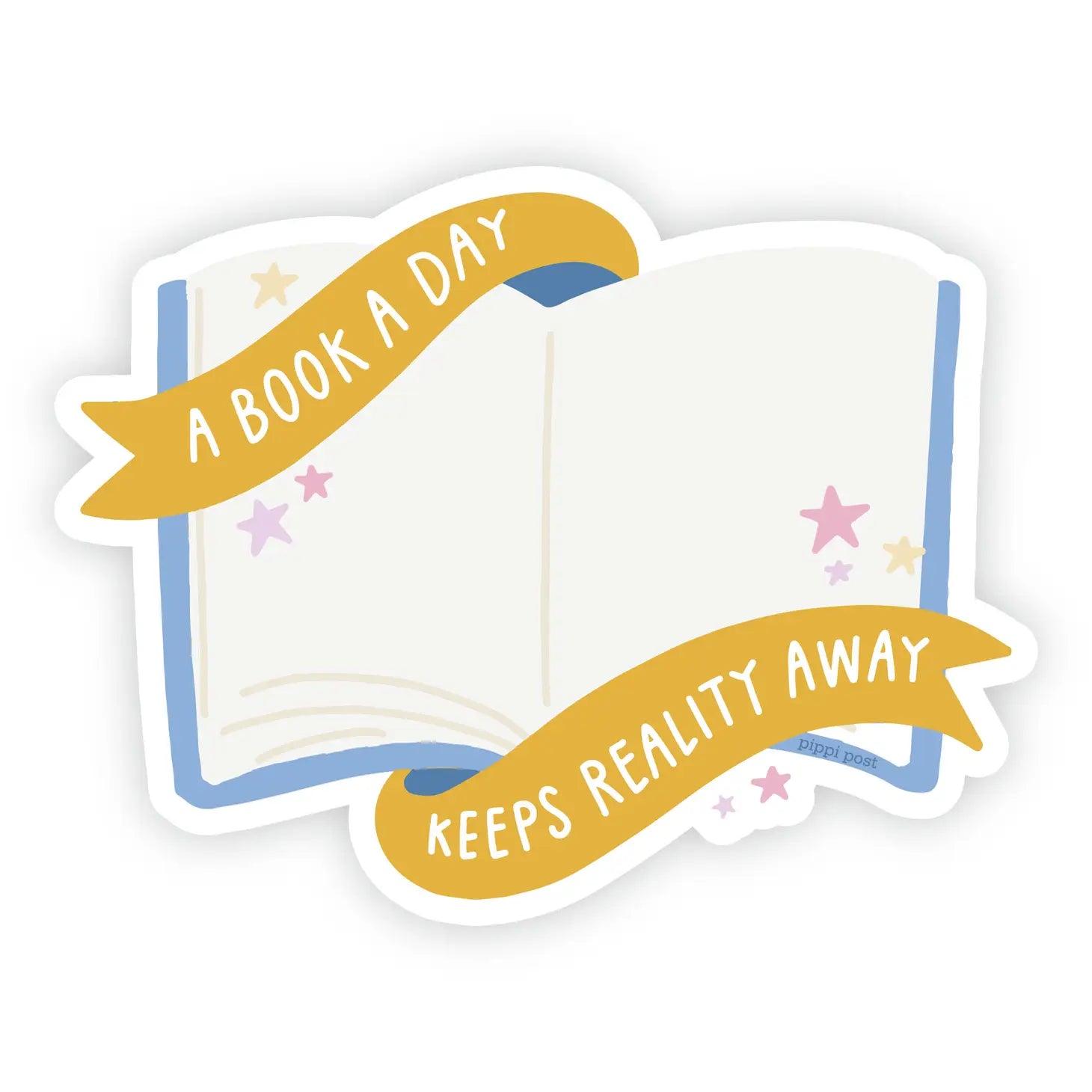 A Book A Day Decal Sticker