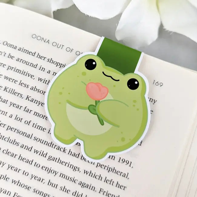 Frog Magnetic Bookmark