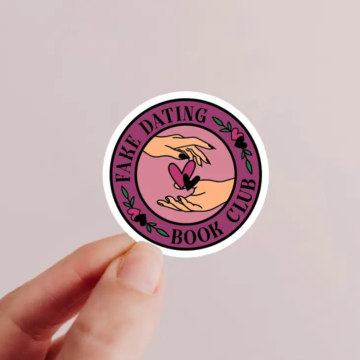 Fake Dating Book Club Sticker