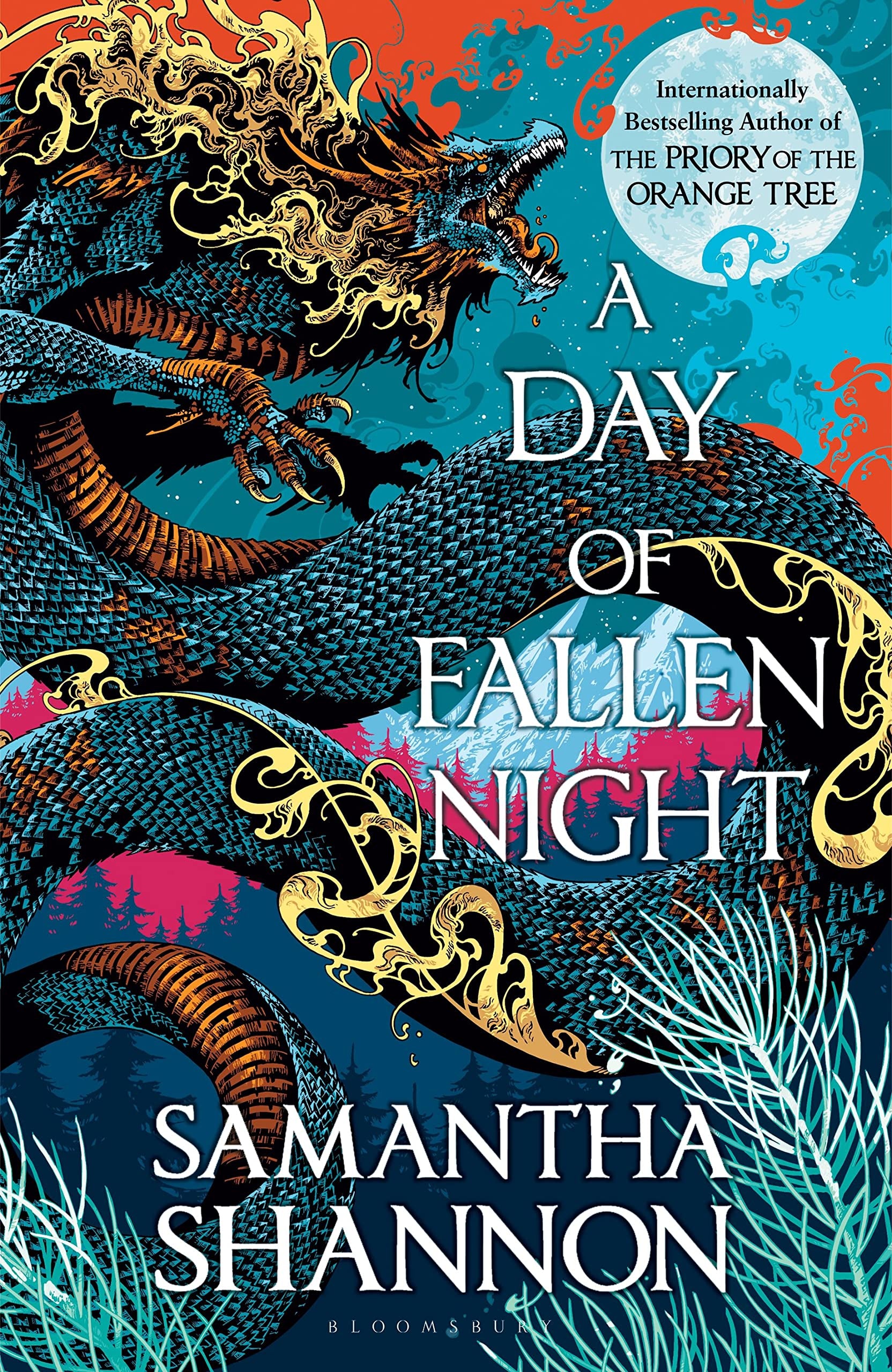 A Day of Fallen Night - by Samantha Shannon (Hardcover)