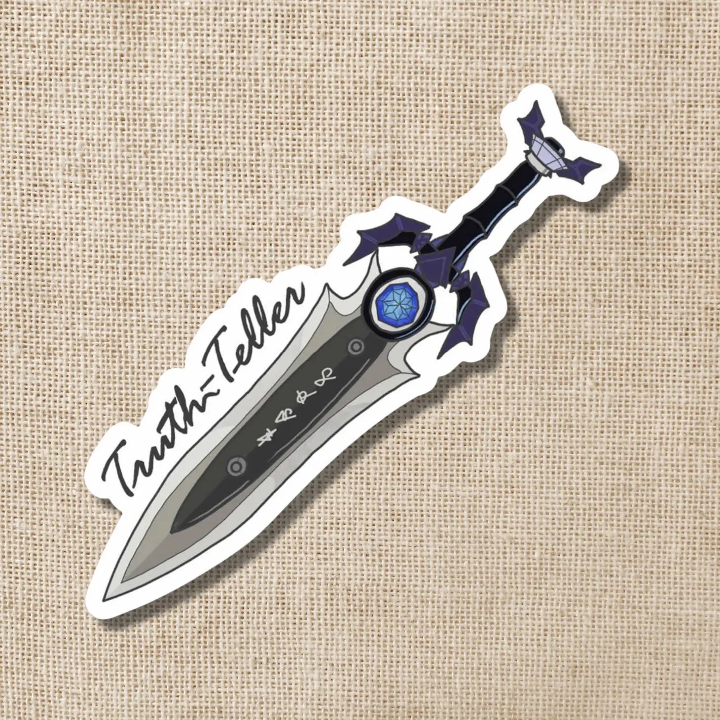 Truth-Teller Dagger Sticker | A Court of Thorns & Roses