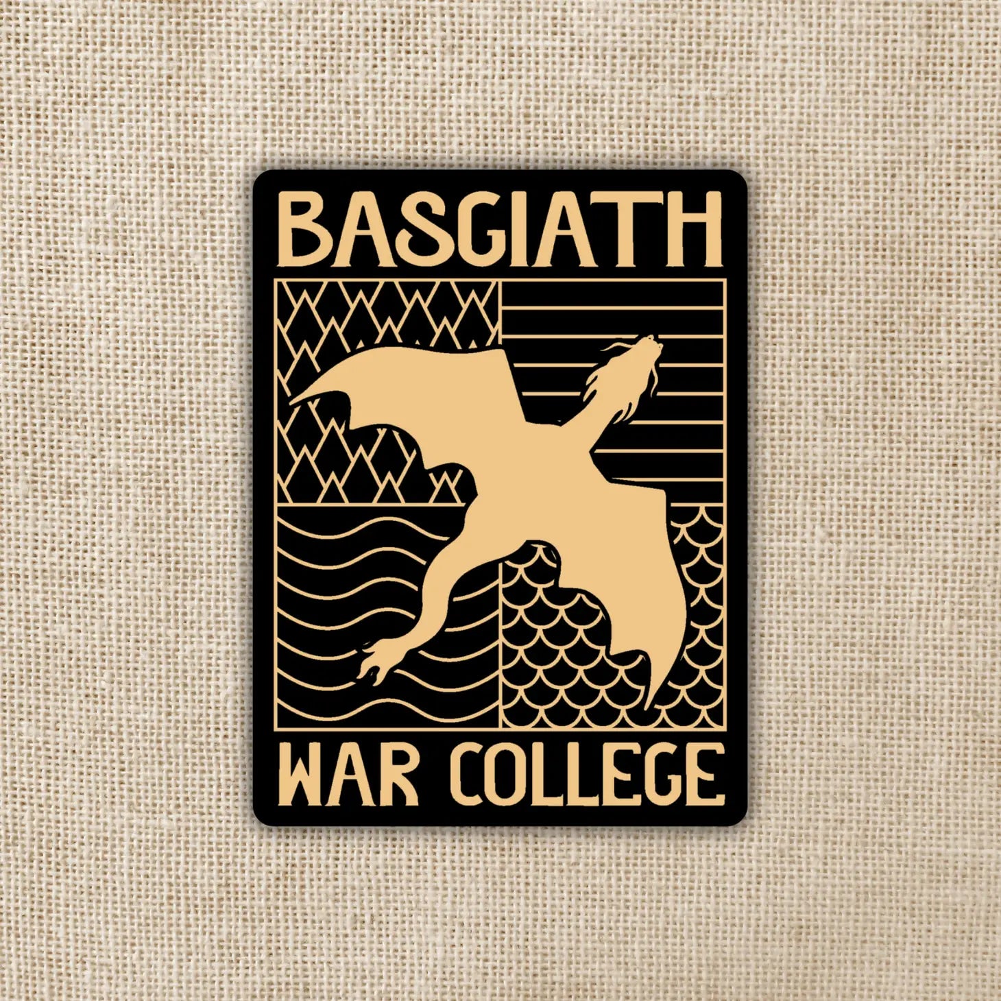 Basgiath War College Emblem Sticker