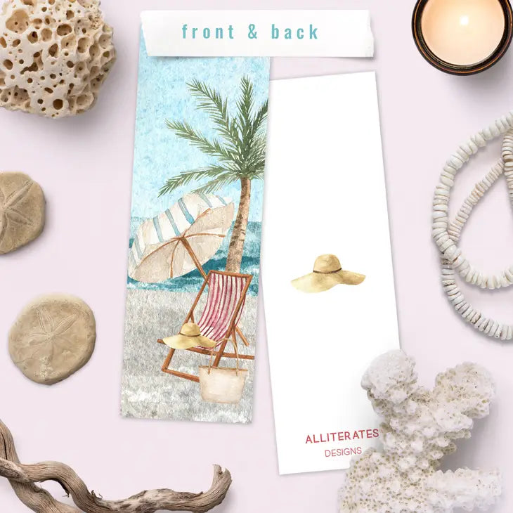 Beach Vacation Bookmark