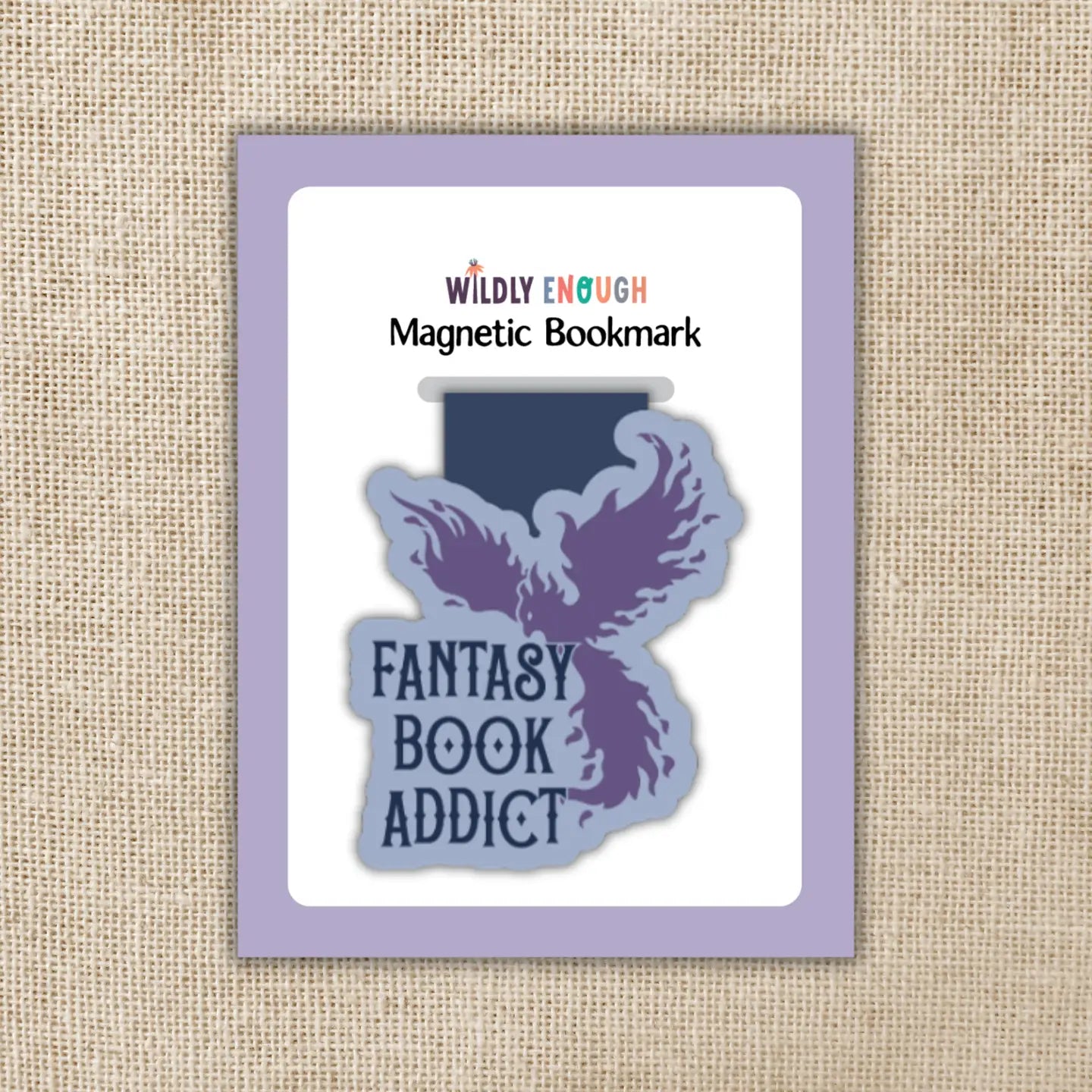 Fantasy Book Addict Magnetic Bookmark