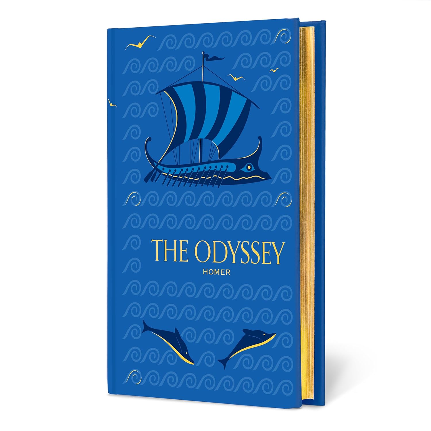 The Odyssey (Signature Gilded Editions) - by Homer (Hardcover)