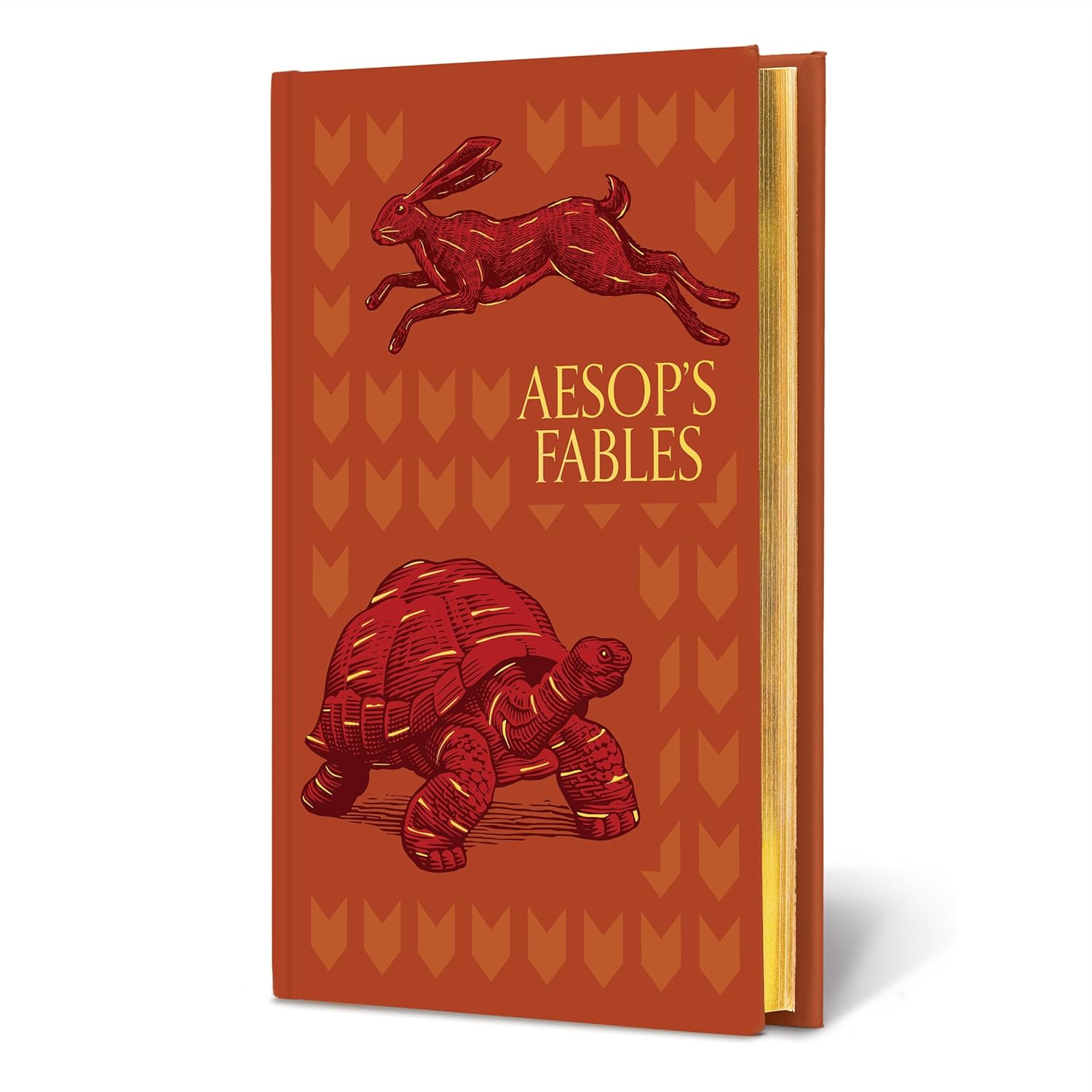 Aesop's Fables (Signature Gilded Editions) - by Aesop (Hardcover)