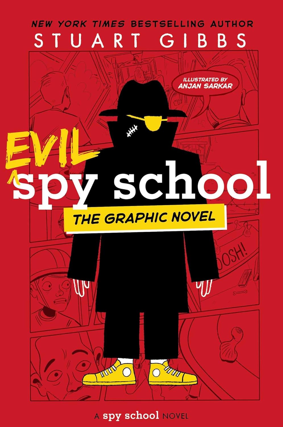 Evil Spy School the Graphic Novel (Spy School the Graphic Novel) - by Stuart Gibbs