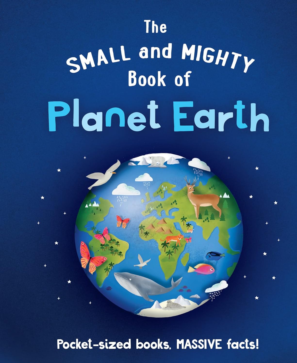 The Small and Mighty Book of Planet Earth - by Orange Hippo! (Hardcover)