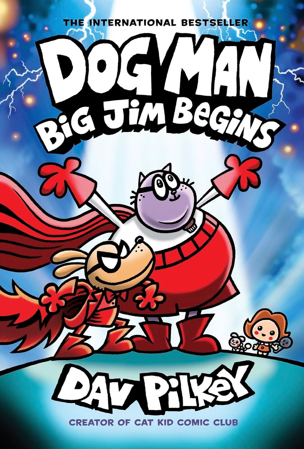 Dog Man: Big Jim Begins: A Graphic Novel (Dog Man #13): From the Creator of Captain Underpants (Dog Man) - by Dav Pilkey (Hardcover)