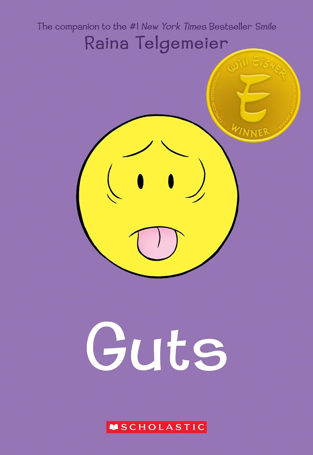 Guts: A Graphic Novel - by Raina Telgemeier