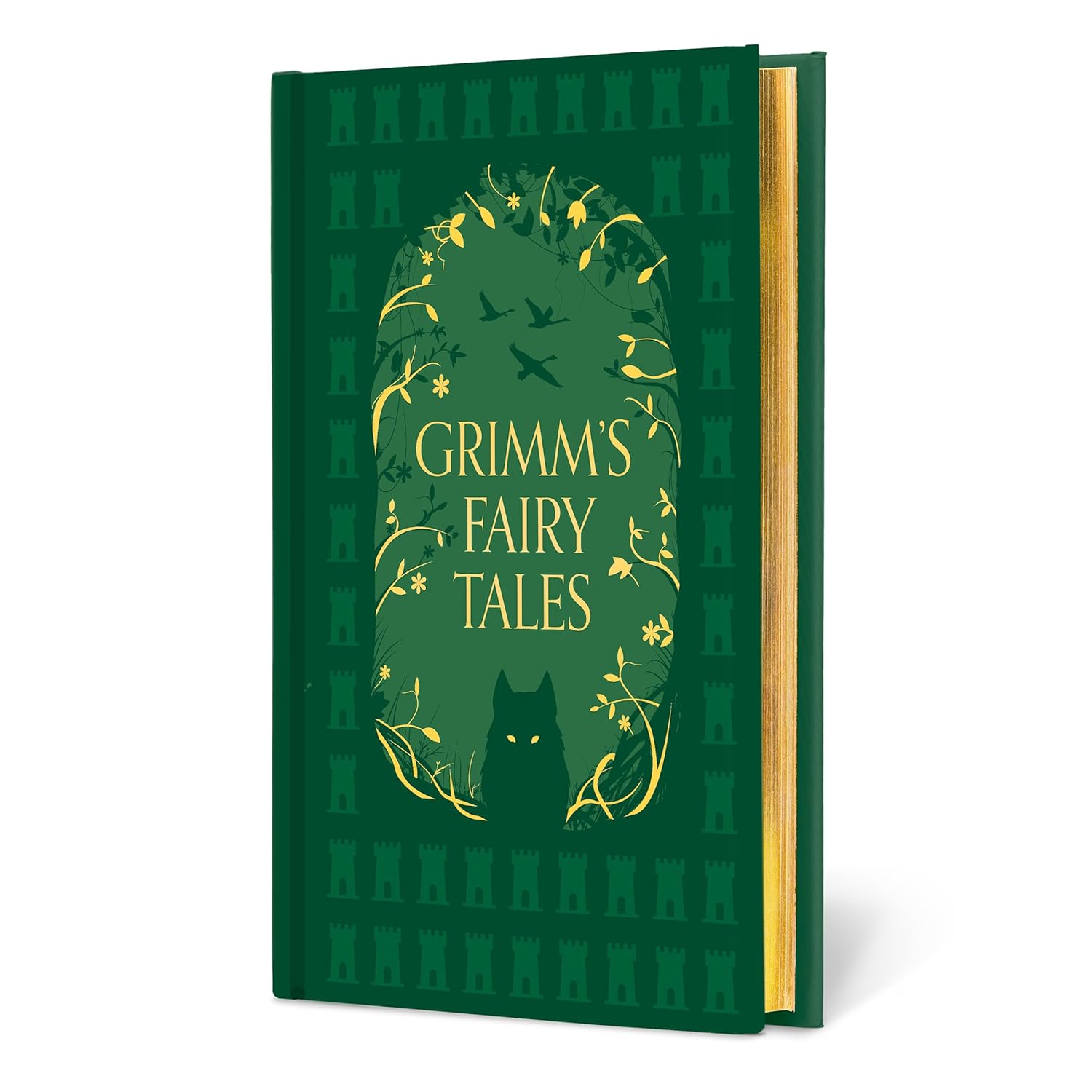 Grimm's Fairy Tales (Signature Gilded Editions) - by Grimm Brothers (Hardcover)