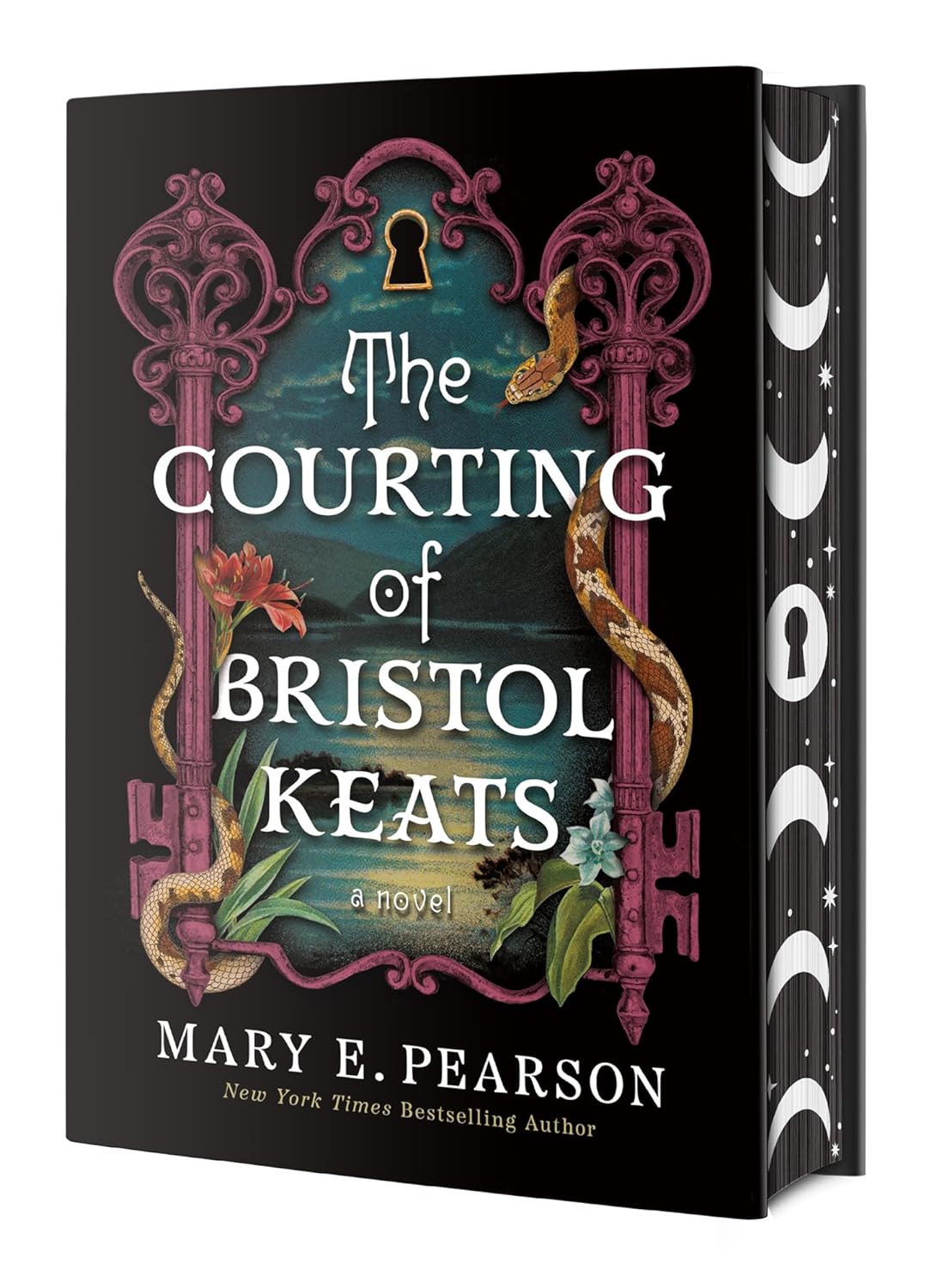 The Courting of Bristol Keats: [Limited Stenciled Edge Edition] (Courting of Bristol Keats #1) - by Mary E. Pearson (Hardcover)