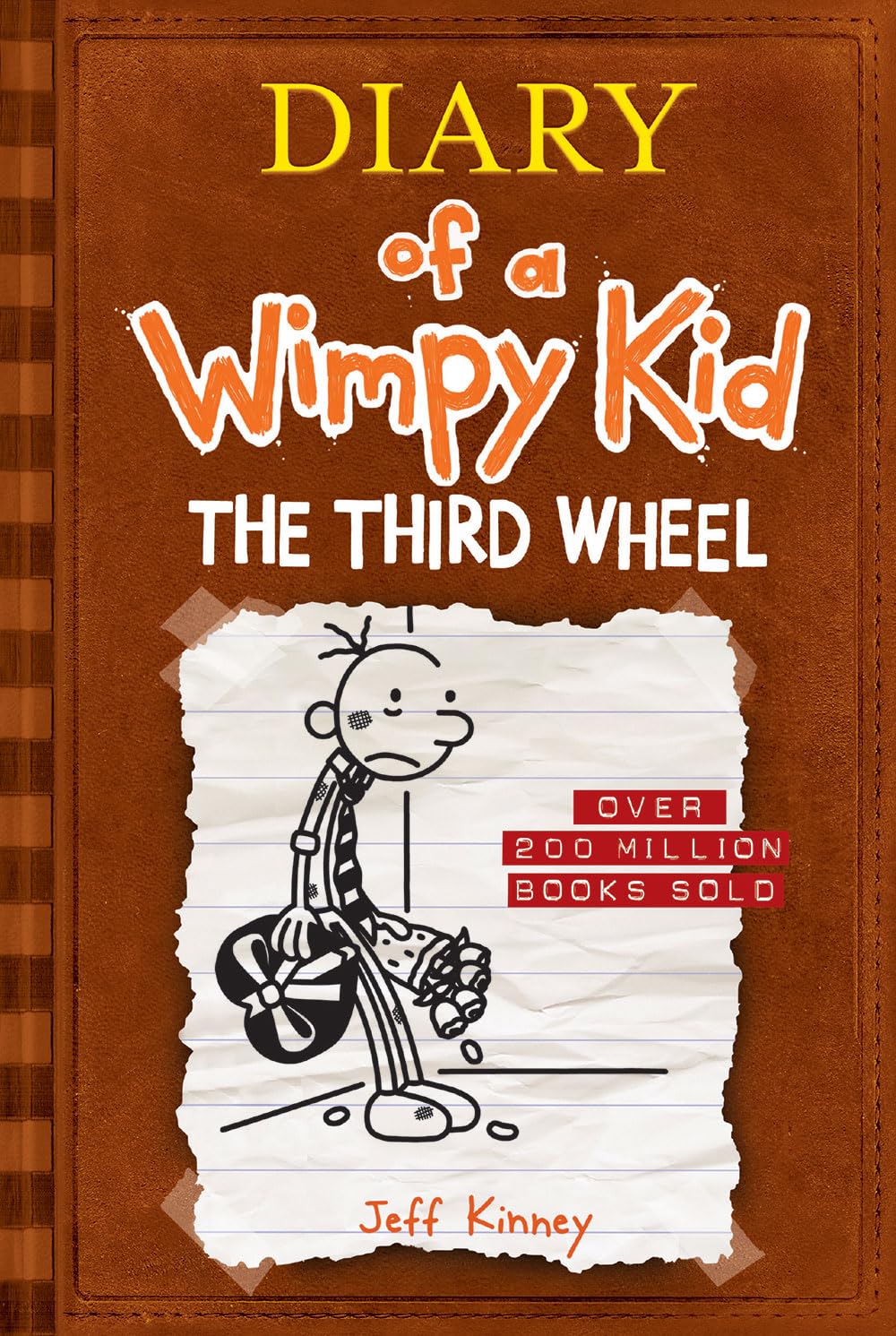 The Third Wheel (Diary of a Wimpy Kid #7) - by Jeff Kinney (Hardcover)