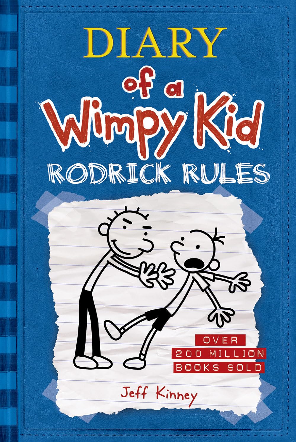 Rodrick Rules (Diary of a Wimpy Kid #2) - by Jeff Kinney (Hardcover)