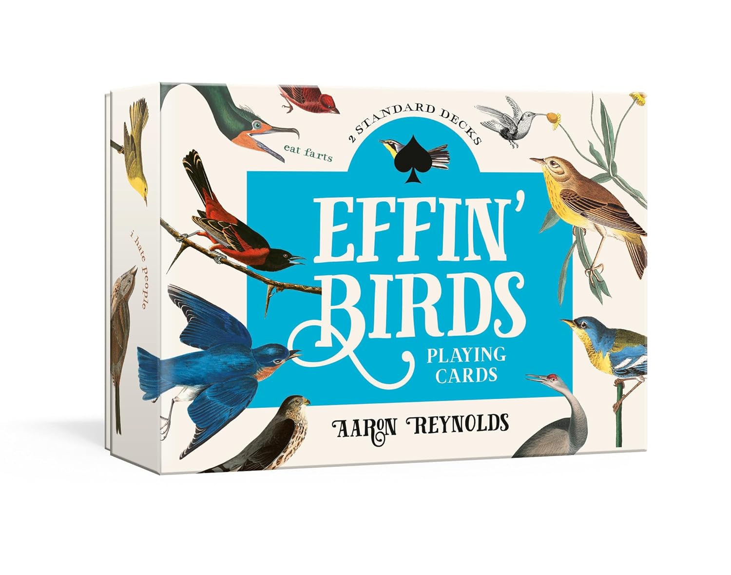 Effin' Birds Playing Cards: Two Standard Decks - by Aaron Reynolds