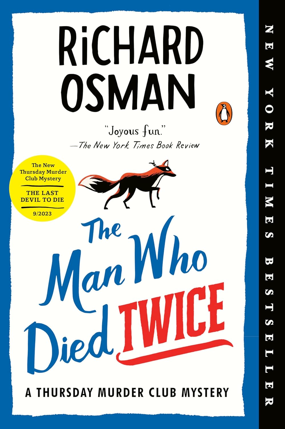 The Man Who Died Twice - by Richard Osman