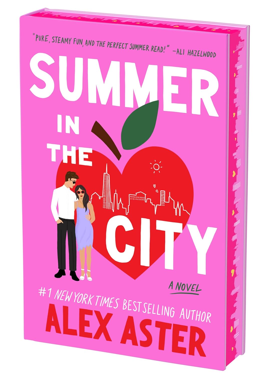 Summer in the City (Deluxe Limited Edition) - by Alex Aster (Hardcover)