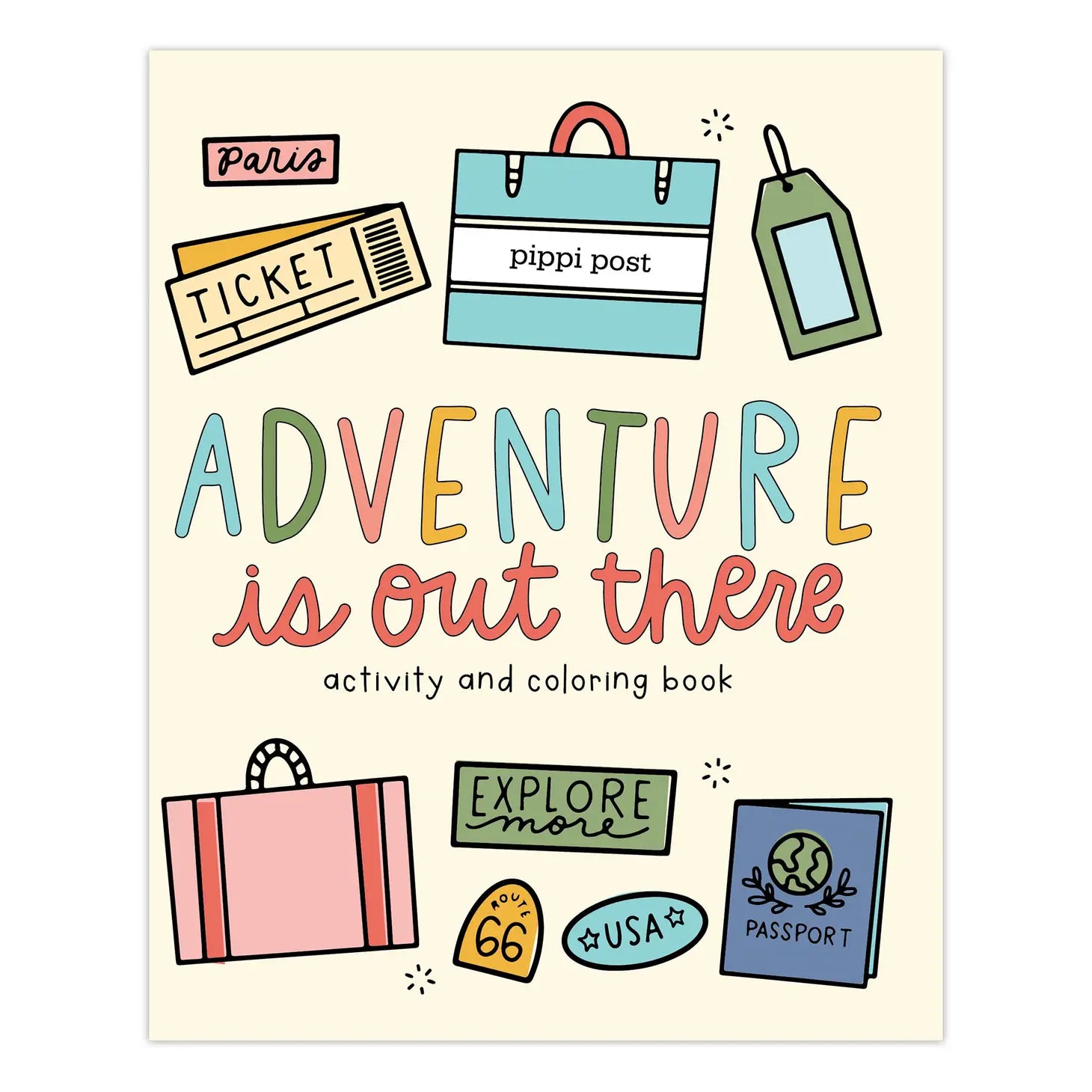 Adventure Is Out There Activity & Coloring Book