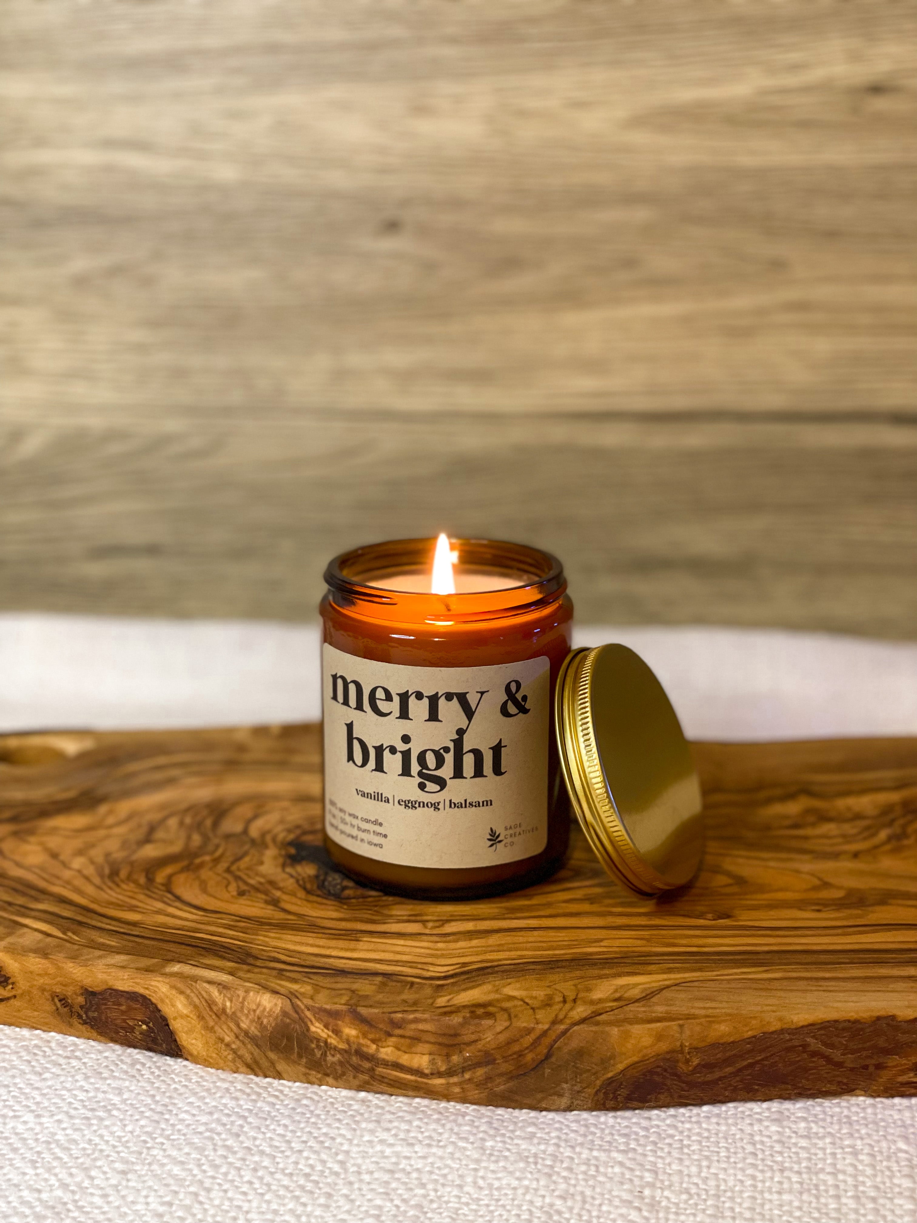 Merry + Bright - 9 oz Candle